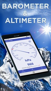 Barometer & Altimeter Screenshot Image