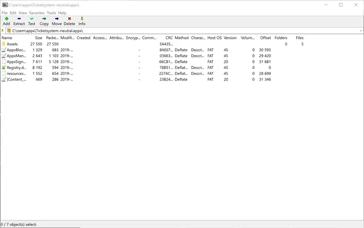 7-Zip File Manager (Unofficial)