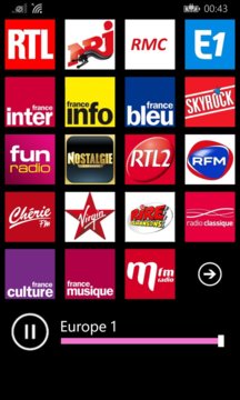 Radios France Screenshot Image