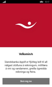 Íslandsbanki Screenshot Image