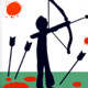 Archery Man Icon Image