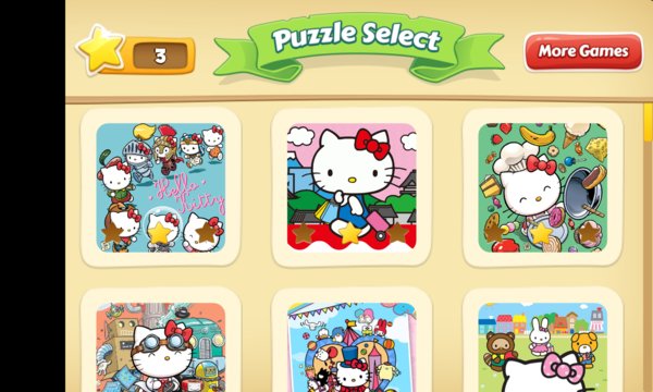 Kitty Puzzle Screenshot Image