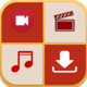 Movie Music Video Downloader Icon Image