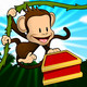 Monkey Preschool Lunchbox Icon Image