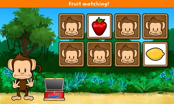 Monkey Preschool Lunchbox App Screenshot 1