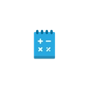 Notepad Math Icon Image