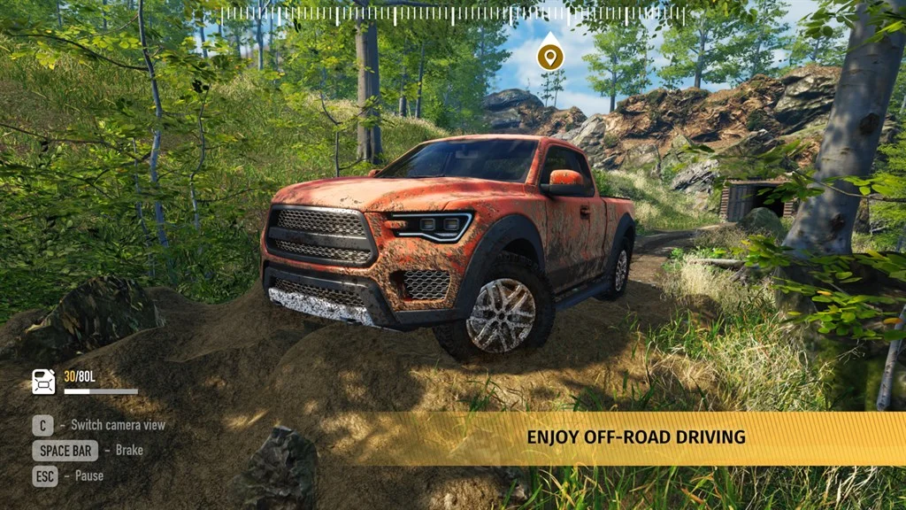 Offroad Simulator - Jeep Driving Screenshot Image #2