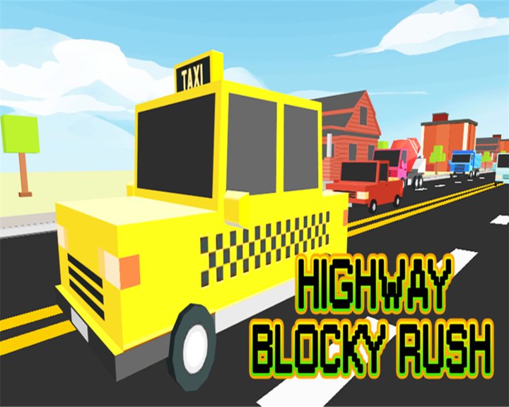 Blocky Traffic Racer Image