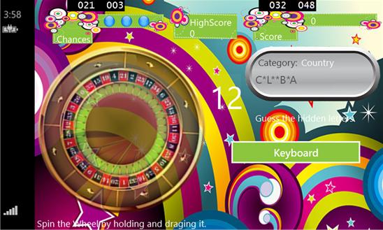 Wheel of Words Screenshot Image