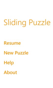 Sliding Puzzle Screenshot Image
