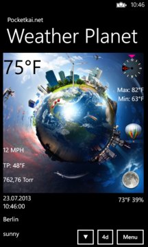 Weather Planet Screenshot Image