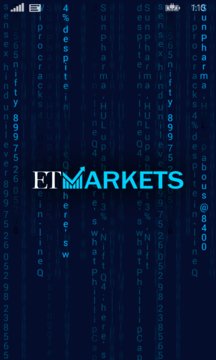 ET Markets Screenshot Image