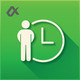 Personal Attendance Icon Image