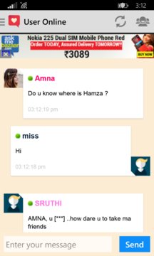 Chat Rooms Flirt, Dating,Fight Screenshot Image