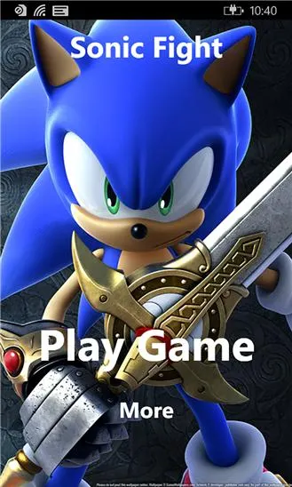 Sonic Fight Screenshot Image