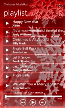 Christmas MusicBox Screenshot Image
