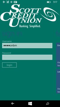 SCU Mobile Banking Screenshot Image