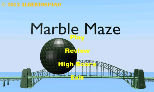 MarbleMazeGame Screenshot Image