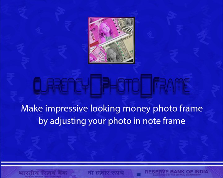 Currency Photo Frame Image