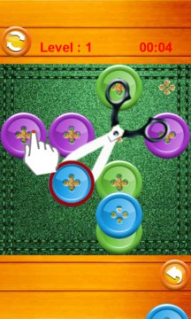 Buttons & Scissor Screenshot Image