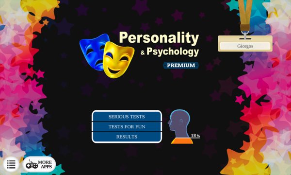 Personality Premium Screenshot Image