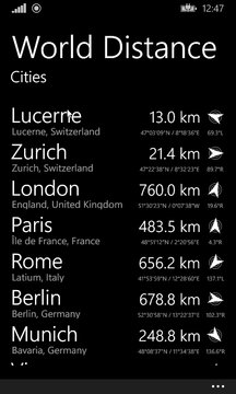 World Distance Screenshot Image