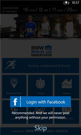 BMW Berlin Marathon Screenshot Image