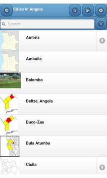 Cities in Angola