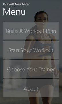 Personal Fitness Trainer Screenshot Image