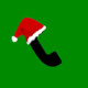 Santa Calls Icon Image