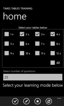Times Tables Trainer Screenshot Image