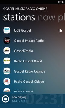 Gospel Music Radio Online Screenshot Image