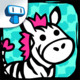Zebra Evolution Icon Image