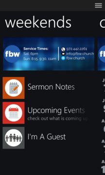 Church for the Cities Screenshot Image