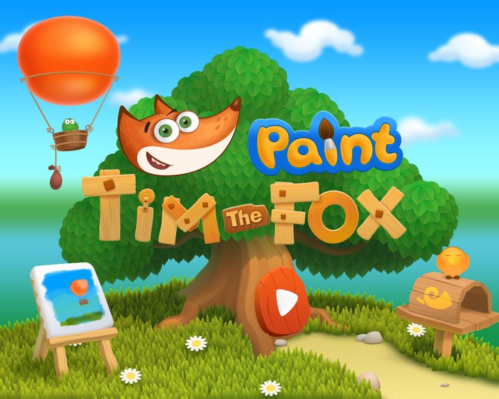 Tim the Fox - Paint Image