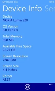 My Device Info Screenshot Image