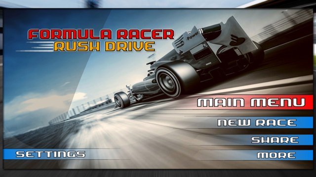 Formula Racer Rush Drive