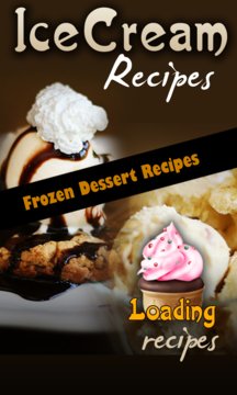 Ice Cream Recipes Screenshot Image