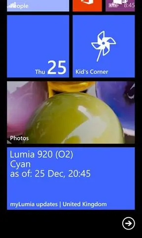 myLumia Updates Screenshot Image