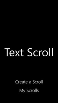 Text Scroll Screenshot Image
