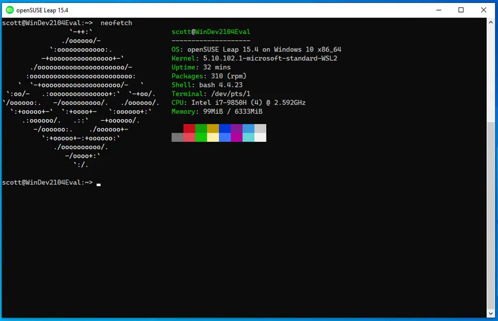 openSUSE Leap 15.4 Screenshot Image #6