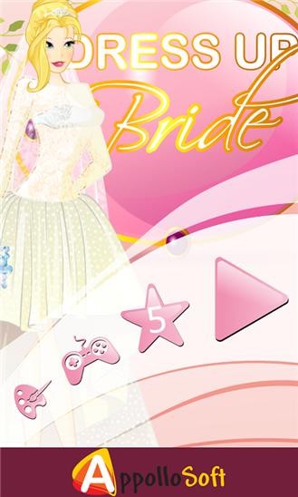 Bride Dress Up App Screenshot 1