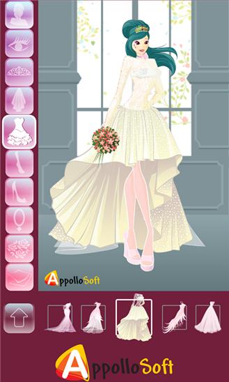 Bride Dress Up App Screenshot 2