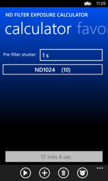 NDF Calculator Screenshot Image