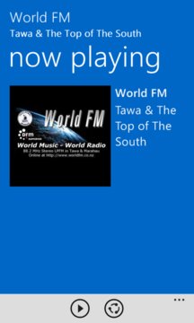 World FM Screenshot Image
