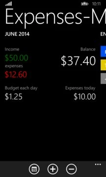 Expenses-Manager Screenshot Image