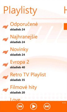 MusicJet Slovensko Screenshot Image