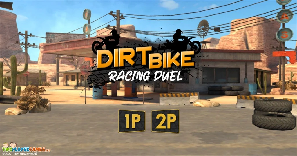 Dirt Bike Racing Duel Screenshot Image #1