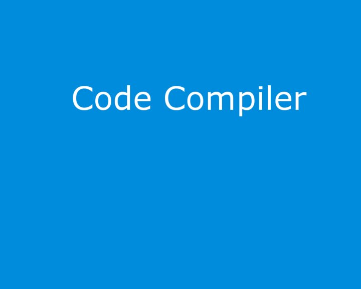 Code Compiler Image
