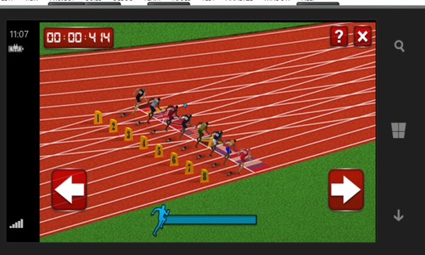 Sprint Olympics Screenshot Image